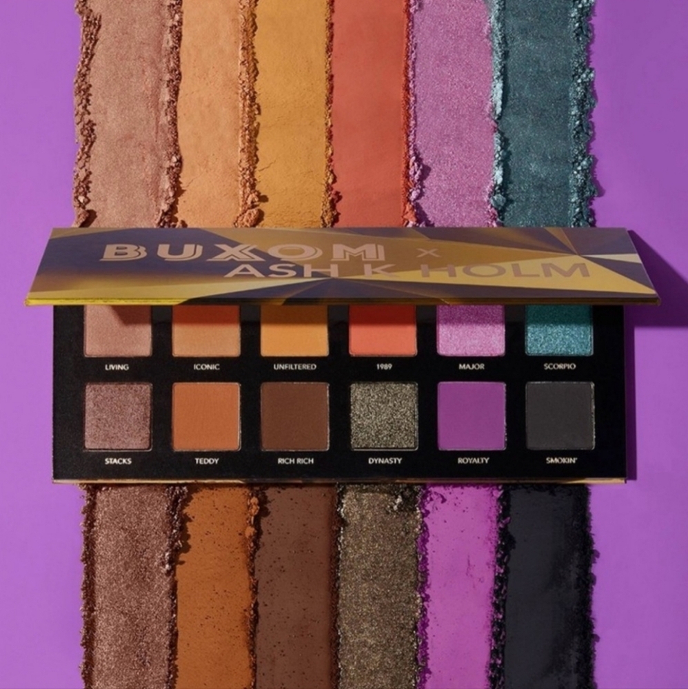 NIB - BUXOM ASH K HOLM - Eyeshadow Palette